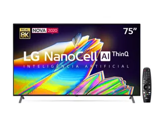 Smart TV LED 75" UHD 8K LG 75NANO95 | R$11045