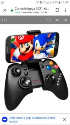 Controle Ipega 9021 Xbox Android Celular Pc Gamepad - R$63