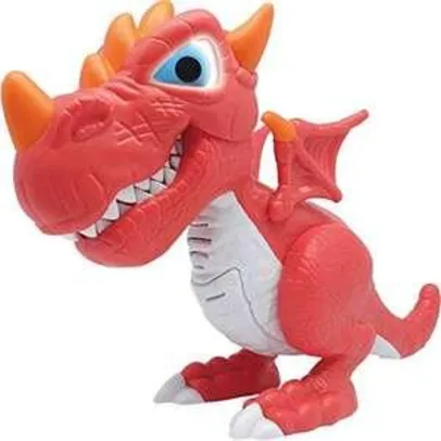 Dino Junior Megasaur Dragão Vermelho - Fun Divirta-se | R$88