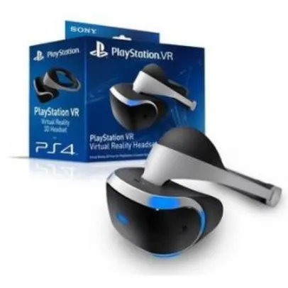 Playstation VR Óculos de Realidade Virtual PS4 - R$1168