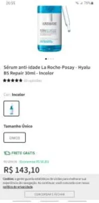 Sérum anti-idade La Roche-Posay - Hyalu B5 Repair 30ml R$143