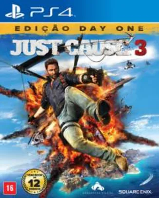 [Saraiva] Just Cause 3 - Edição Day One - PS4 por R$ 154