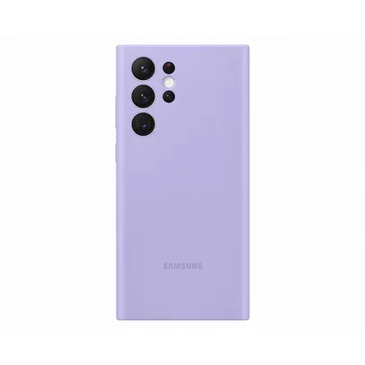 Capa S22 Ultra Silicone Violeta