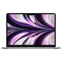 MacBook Air Apple 13.6 2K QHD Processador M2, 8GB RAM, SSD 256GB, IPS MacOS, Spacial Gray - MLXW3BZ/A