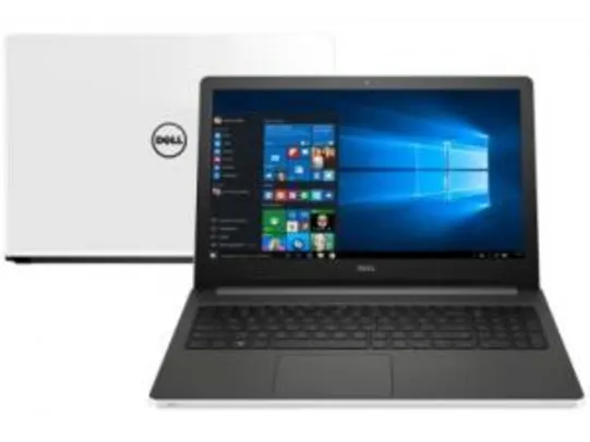 Notebook Dell Inspiron i15-5566-A70B Intel Core i7 - 8GB 1TB LED 15,6” Placa de Video 2GB Windows 10 - R$2417