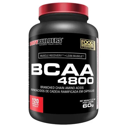 BCAA Bodybuilders 4800 - 120 Cápsulas | R$24