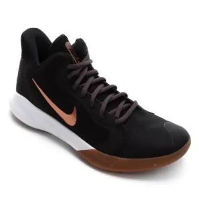Tênis Nike Precision III - Preto e Laranja R$220