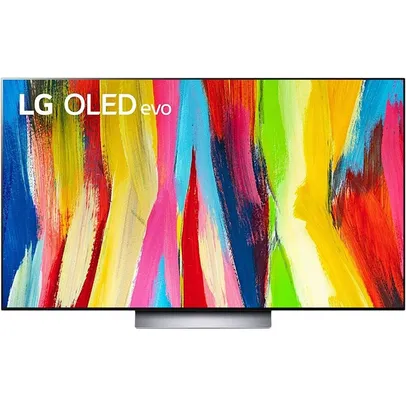 Smart TV 55 LG 4K OLED55C2 120Hz G-Sync FreeSync 4x HDMI 2.1 Inteligência Artificial ThinQ Google Alexa