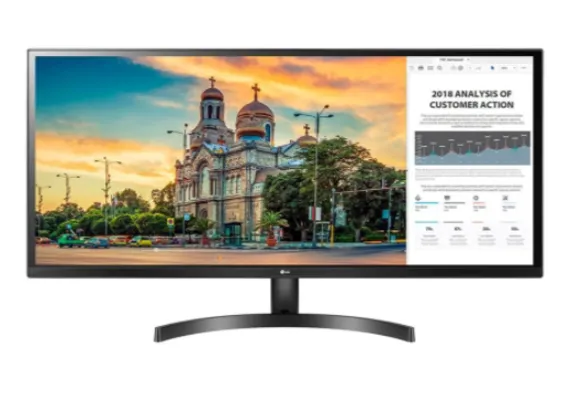 Monitor 29'' LG LCD Ultrawide 29WK500-P.AWZ Preto | R$1.310