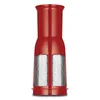 Imagem do produto Liquidificador Mondial Turbo Inox 3L 1100W Vermelho 127V - 110V