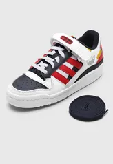 Tênis adidas Originals Forum Low Branco/Vermelho