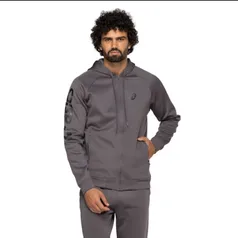 Conjunto de Agasalho ASICS Interlock com Capuz e Zíper - Masculino