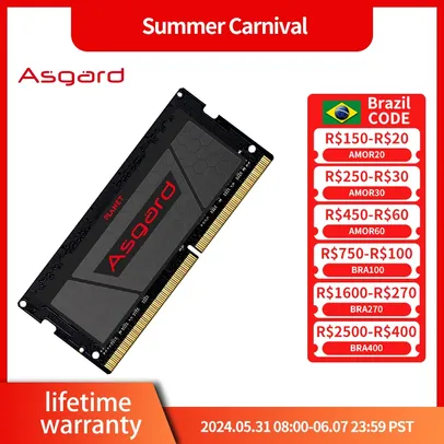 [APP] Memória Ram Ddr4 Da Memória De Asgard A1 Série Ram Ddr4 16gb 3200mhz