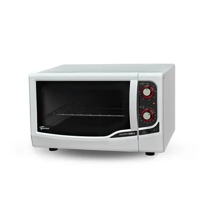 Forno Elétrico Fischer 44 Litros Gourmet Grill Branco - 220V