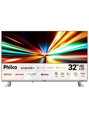 Smart TV LED 32" HD Philco PTV32G23AGSSBLH Android TV