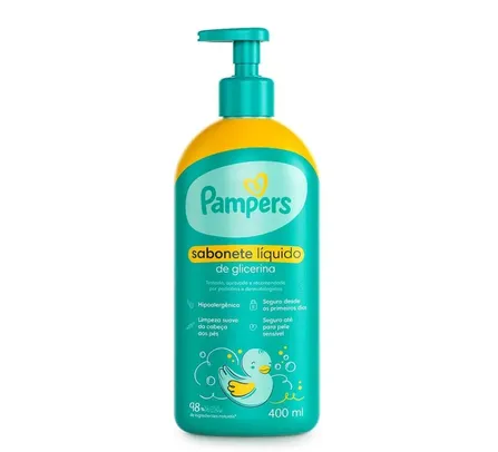 Sabonete Líquido para o Corpo Pampers Glicerina 400ml