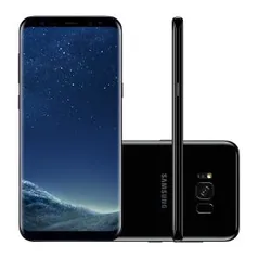 Smartphone Samsung Galaxy S8+ SM-G955FD 64GB Preto 4G Tela 6.2" Câmera 12MP Android 7.0 - R$2.590