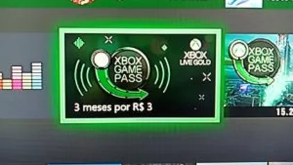 [Usuários novos] 3 meses de XBOX Game Pass por R$ 3