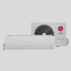 Ar Condicionado Split Hi Wall Inverter LG Dual Compact + ia R-32 12000 BTU/h Frio S3NQ12JAQAL. EB2GAM1 – 220 Volts