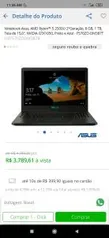 Notebook Asus, AMD Ryzen™ 5 2500U 2°Geração, 8 GB, 1 TB, Tela de 15,6", NVIDIA GTX1050, Preto e Azul - F570ZD-DM387T