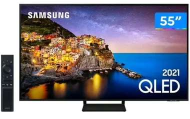 Smart TV QLED 55" Q70A Samsung | R$4.500