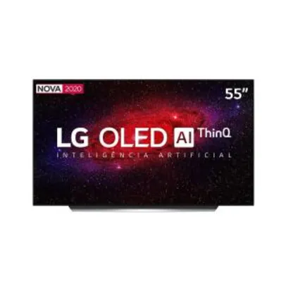 Smart TV OLED 55" LG OLED55CXPSA UHD 4K Bluetooth Thinq AI | R$4979