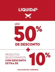 Até 88% OFF + na Hering + 10% no carrinho