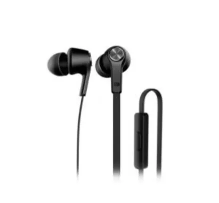Fone de ouvido com fio Xiaomi Mi In-Ear Headphones Basic | R$27