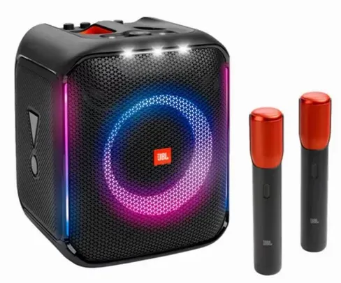 Caixa de Som Portátil JBL PartyBox Encore 100W Bluetooth com Microfone