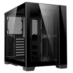 Gabinete Gamer Lian Li Dynamic Mini-X O11, PC Tower, ATX, Lateral em Vidro Temperado, Preto - O11DMINI-X