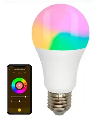 Smart Lâmpada Inteligente Wi-Fi LED 9W - Compatível com Alexa