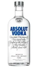 Vodka Absolut original 750ml | R$55