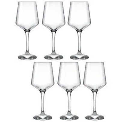 Taças para Vinho Nadir Brunello 490ml – 6 Peças - R$46