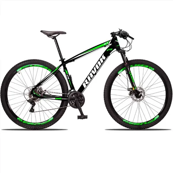 Imagem do produto Bicicleta Alumínio Aro 29 Freio Hidraulico 24 Velocidades - Cor: Verde / Tamanho: 17