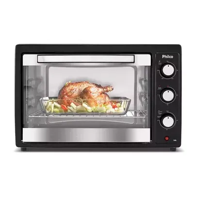 Forno Elétrico 38 Litros 1500w Pfe42p Preto Philco 110v