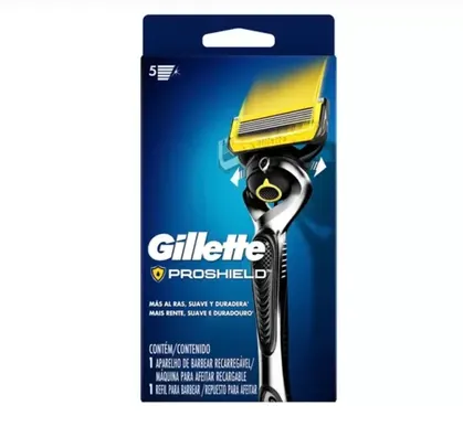 Aparelho de Barbear Gillette Fusion5 - Proshield