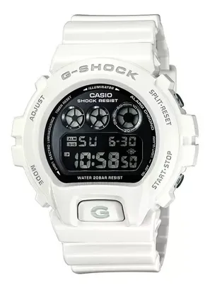 Relógio Casio G-shock  Masculino Branco - Dw-6900nb-7dr