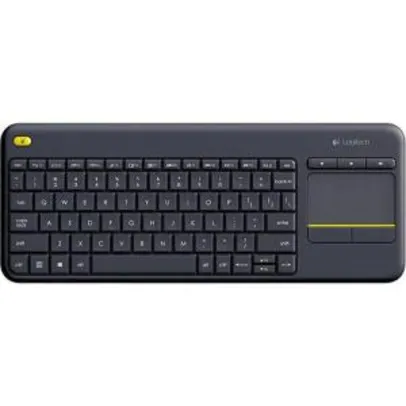 [Cartão Submarino] Teclado Wireless Touch Keyboard K400 Plus TV - Logitech - R$73