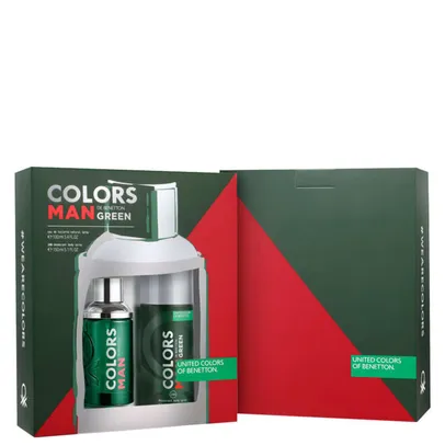 Kit Perfume Man Green Benetton Masculino 100ml + Desodorante Benetton | R$80