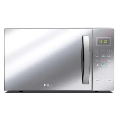 Micro-ondas Philco 34 Litros Branco Espelhado PMO34EB 110V