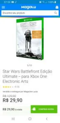 Star Wars Battlefront Edição Ultimate - Xbox One - R$30