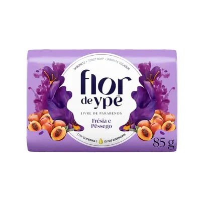 Sabonete Flor De Ypê Frésia E Pêssego 85g