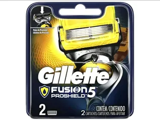 [C.Ouro] Lâminas ProShield para Barbeador Gillette Fusion | R$21