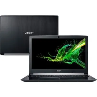 Notebook Acer Aspire A515-51-C0ZG 8ª Intel Core I7 8GB 1TB 15,6" | R$2.184