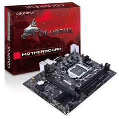 Placa Mãe Colorful H310M-E V21, Chipset H310, Intel LGA 1151, mATX, DDR4