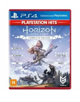 [Primeira Compra] Horizon Zero Dawn – Complete Edition – PS4 Mídia Física