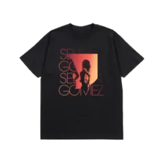 Camiseta Selena Gomez - Sunset - Preta