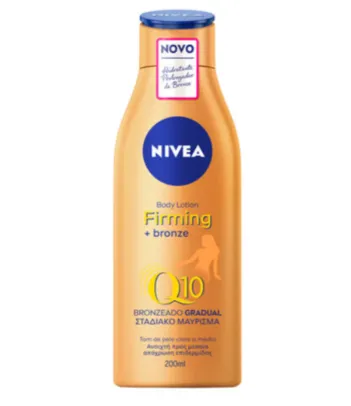 (Regional Caete) Loção Hidratante Firmador Nivea Q10 + Prolongador de Bronze 200ml