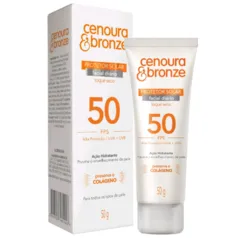 Protetor Solar Facial Diário Cenoura & Bronze Fps70 50g