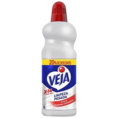 Veja Limpador para Limpeza Pesada Cloro Ativo 2 em 1 - 1L